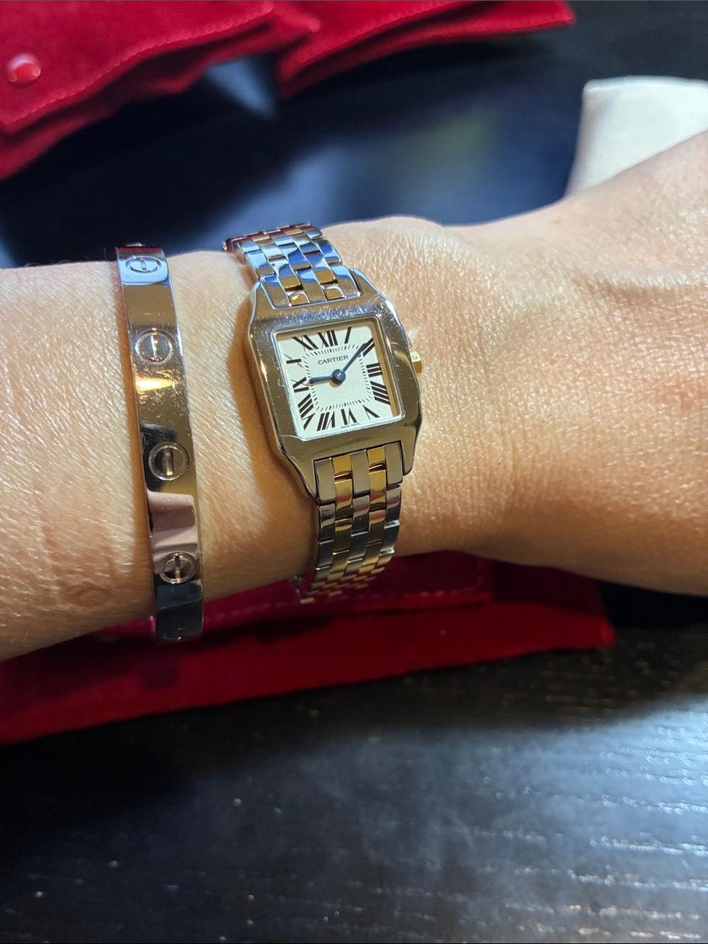 Cartier Santos Demoiselle Steel & 18K
